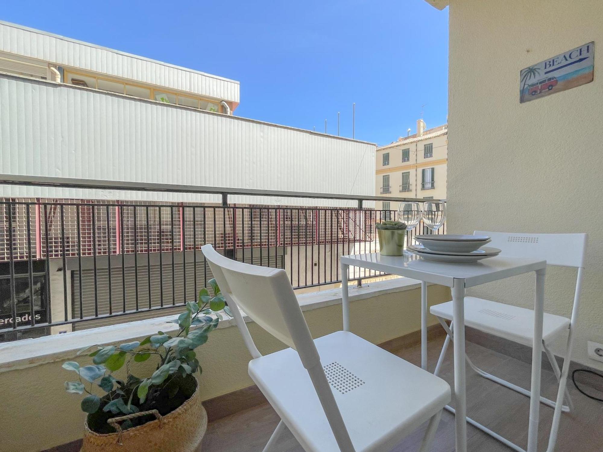 Moderno Apartamento Plz De La Merced Málaga Exteriör bild